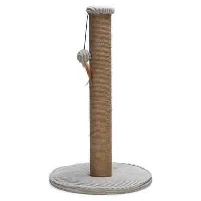Designed by Lotte Kratzsäule Ribbed hellgrau