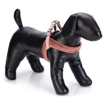 Designed by Lotte Hundegeschirr Velura pink