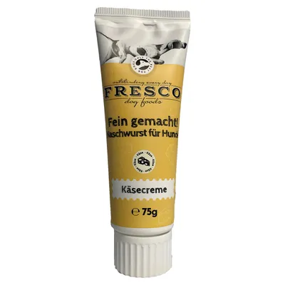 FRESCO Fein gemacht! Käsecreme für Hunde 75 g FRESCO Fein gemacht! Käsecreme für Hunde 75 g