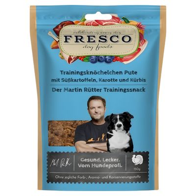 FRESCO Martin Rütter Trainingsknöchelchen Pute mit Kürbis, Karotte und