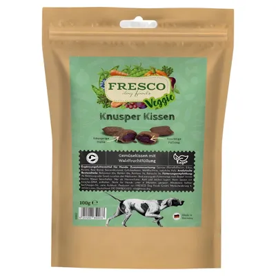 FRESCO Veggie Knusper Kissen 100 g FRESCO Veggie Knusper Kissen 100 g