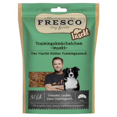 FRESCO Martin Rütter Trainingsknöchelchen Insekt 150 g FRESCO Martin Rütter Trainingsknöchelchen Insekt 150 g