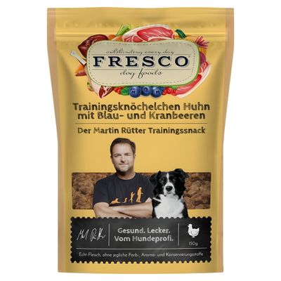 FRESCO Martin Rütter Trainingsknöchelchen Huhn mit Blaubeeren und