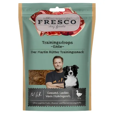 FRESCO Martin Rütter Trainingsdrops Ente 150 g FRESCO Martin Rütter Trainingsdrops Ente 150 g