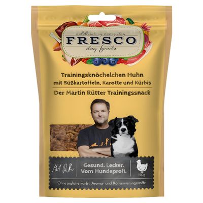 FRESCO Martin Rütter Trainingsknöchelchen Huhn mit Süßkartoffeln, Karotte