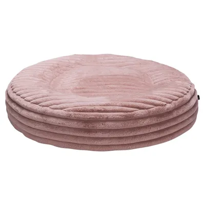 Designed by Lotte Hundekissen Reza rund rosa Designed by Lotte Hundekissen Reza rund rosa