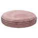 Designed by Lotte Hundekissen Reza rund rosa
