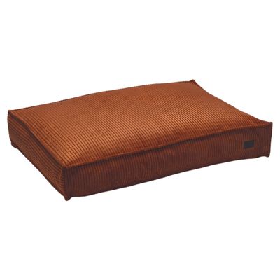 Designed by Lotte Hundekissen Ribbed terrakotta