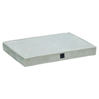 Designed by Lotte Orthopädisches Hundekissen Ribbed hellgrau