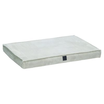 Designed by Lotte Orthopädisches Hundekissen Ribbed hellgrau
