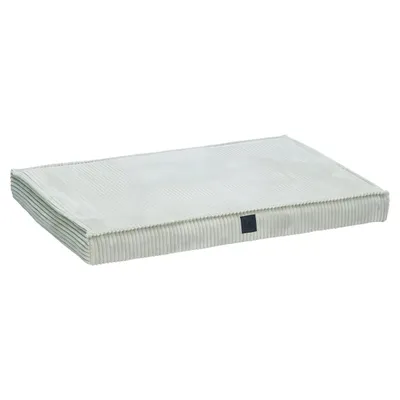 Designed by Lotte Orthopädisches Hundekissen Ribbed hellgrau