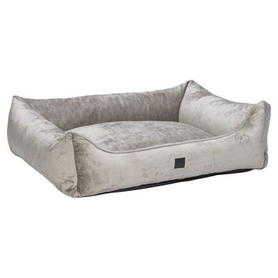 Designed by Lotte Orthopädisches Hundebett Soft Essence hellgrau