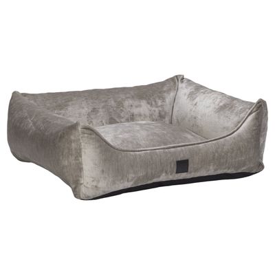 Designed by Lotte Orthopädisches Hundebett Soft Essence hellgrau