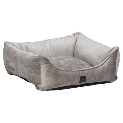 Designed by Lotte Orthopädisches Hundebett Soft Essence hellgrau
