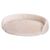 Nobby Starsystem Platte rund DE LUXE mit Rand beige