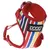DOOG Neopren Geschirr Scooby multi-color stripped DOOG Neopren Geschirr Scooby multi-color stripped