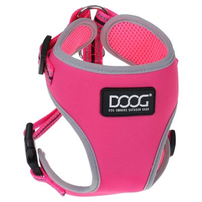 DOOG Neopren Geschirr Lady pink/grau