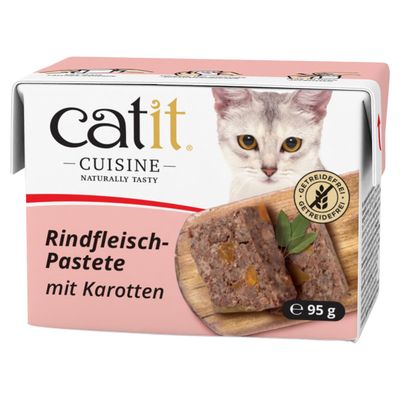 Catit Cuisine Rindfleischpastete mit Karotten 95 g