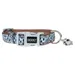 DOOG Halsband Dash blau/grau