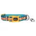 DOOG Halsband Scout rot/gelb/blau