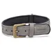 Beeztees Hundehalsband Balacron Ax Kunstleder grau