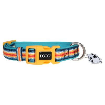 DOOG Halsband Scout rot/gelb/blau