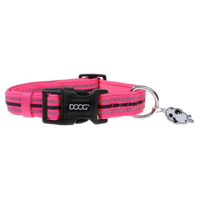 DOOG Neon Halsband Lady pink/grau DOOG Neon Halsband Lady pink/grau