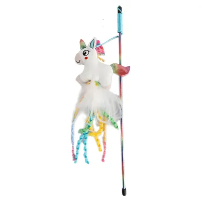 AFP Katzenspielzeug Angel Einhorn mit Federn AFP Katzenspielzeug Angel Einhorn mit Federn