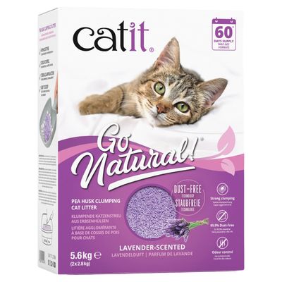Catit Go Natural! Pelletstreu Lavendel 5,6 kg