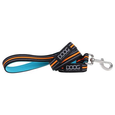 DOOG Neon Leine Lead Beethoven aqua/orange