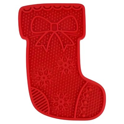 AFP Leckmatte Happy Holidays Weihnachtsstrumpf