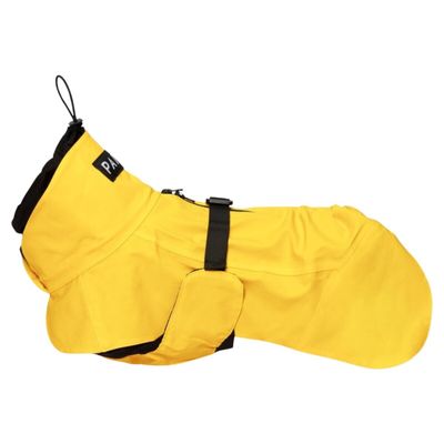 PAIKKA Hunde Regenmantel reflektierend "Visibility Raincoat" V2 gelb