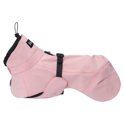 PAIKKA Hunde Regenmantel reflektierend "Visibility Raincoat" V2 rose