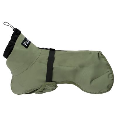 PAIKKA Hunde Regenjacke reflektierend "Reflective Shell Jacket" olive