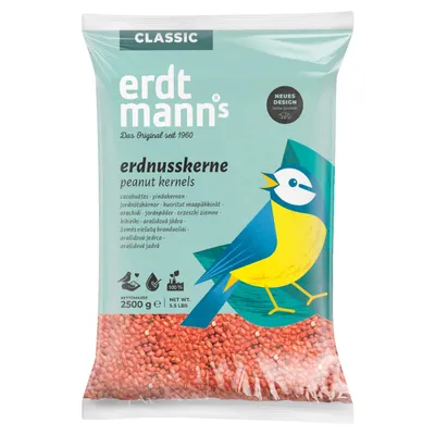Erdtmanns Erdnusskerne 2,5 kg Erdtmanns Erdnusskerne 2,5 kg