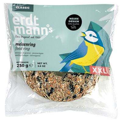 Erdtmanns Meisenring XXL 250 g im Polybeutel