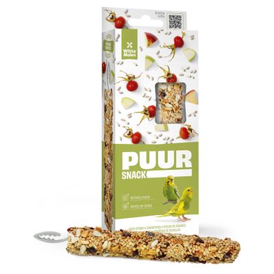 Witte Molen Puur Sticks Wellensittich Hagebutte & Apfel 60 g