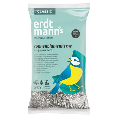 Erdtmanns Sonnenblumenkerne 2,5 kg Erdtmanns Sonnenblumenkerne 2,5 kg