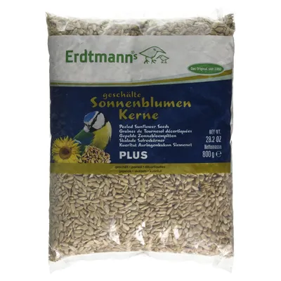 Erdtmanns geschälte Sonnenblumenkerne PLUS 800 g im Flachbeutel Erdtmanns geschälte Sonnenblumenkerne PLUS 800 g im Flachbeutel