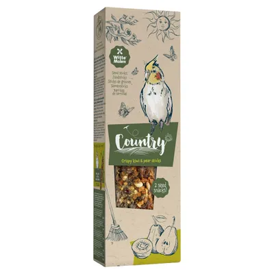 Witte Molen Country Samensticks Großsittiche Kiwi & Birne 140 g Witte Molen Country Samensticks Großsittiche Kiwi & Birne 140 g