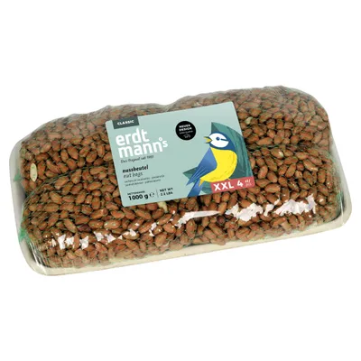 Erdtmanns Nussbeutel XXL 250 g auf Schale - 4 Stück Erdtmanns Nussbeutel XXL 250 g auf Schale - 4 Stück