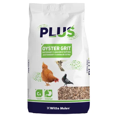 Witte Molen Plus Austerngrit 4 kg Witte Molen Plus Austerngrit 4 kg
