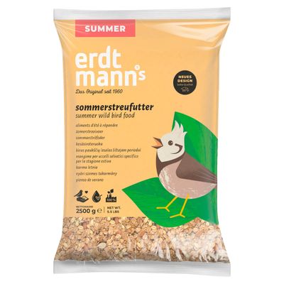 Erdtmanns Sommerstreufutter 2,5 kg im Flachbeutel