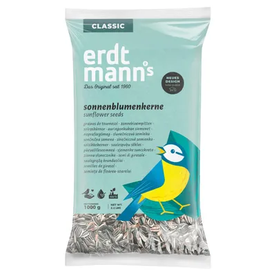 Erdtmanns Sonnenblumenkerne 1 kg Erdtmanns Sonnenblumenkerne 1 kg