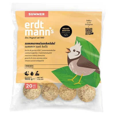 Erdtmanns 20 Sommermeisenknödel im Polybeutel / 1,6 kg Erdtmanns 20 Sommermeisenknödel im Polybeutel / 1,6 kg