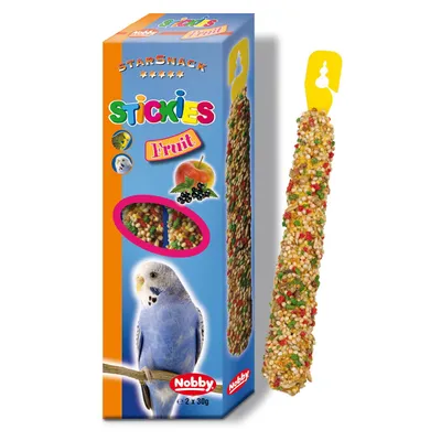 Nobby Stickies Sittich Frucht 2 x 30 g Nobby Stickies Sittich Frucht 2 x 30 g