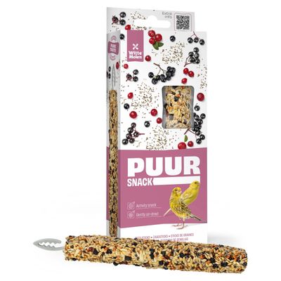 Witte Molen Puur Sticks Kanarien Holunderbeere & Chia 60 g