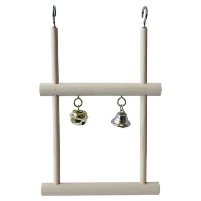 Nobby Trapezschaukel doppelt, mit Glocke Nobby Trapezschaukel doppelt, mit Glocke