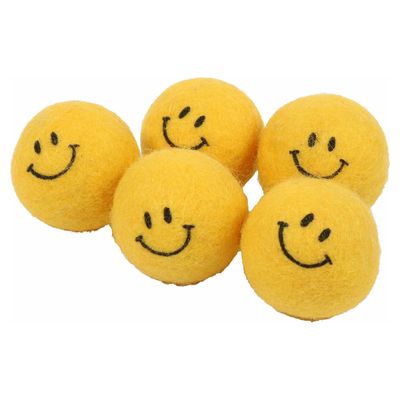 Coockoo Katzenspielzeug Keep on Smiling gelb