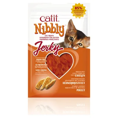 Catit Nibbly Jerky mit Hühnchen 30 g Catit Nibbly Jerky mit Hühnchen 30 g